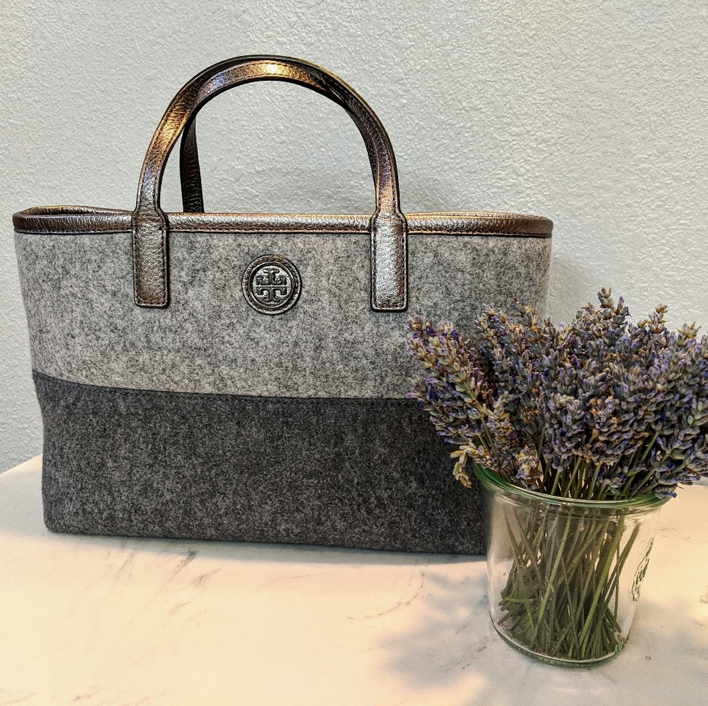 Tory Burch wool tote